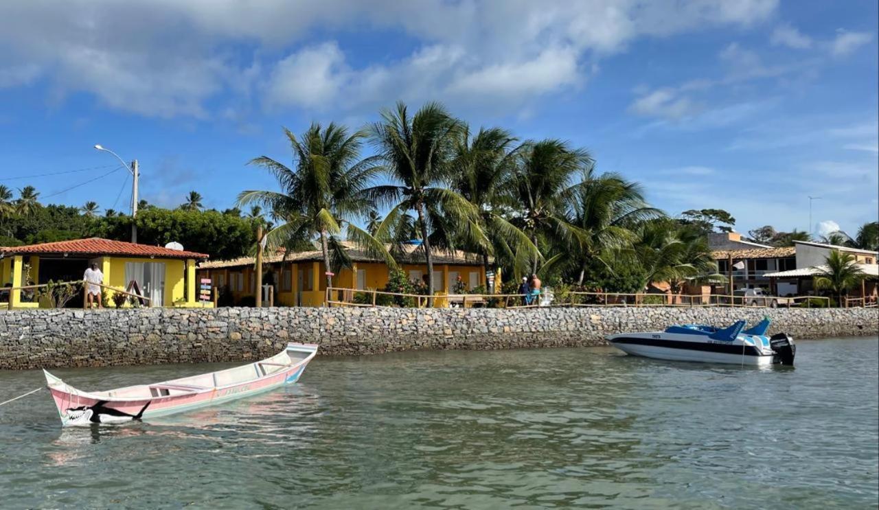 Pousada Grao De Areia Beira Mar Mangue Sêco المظهر الخارجي الصورة