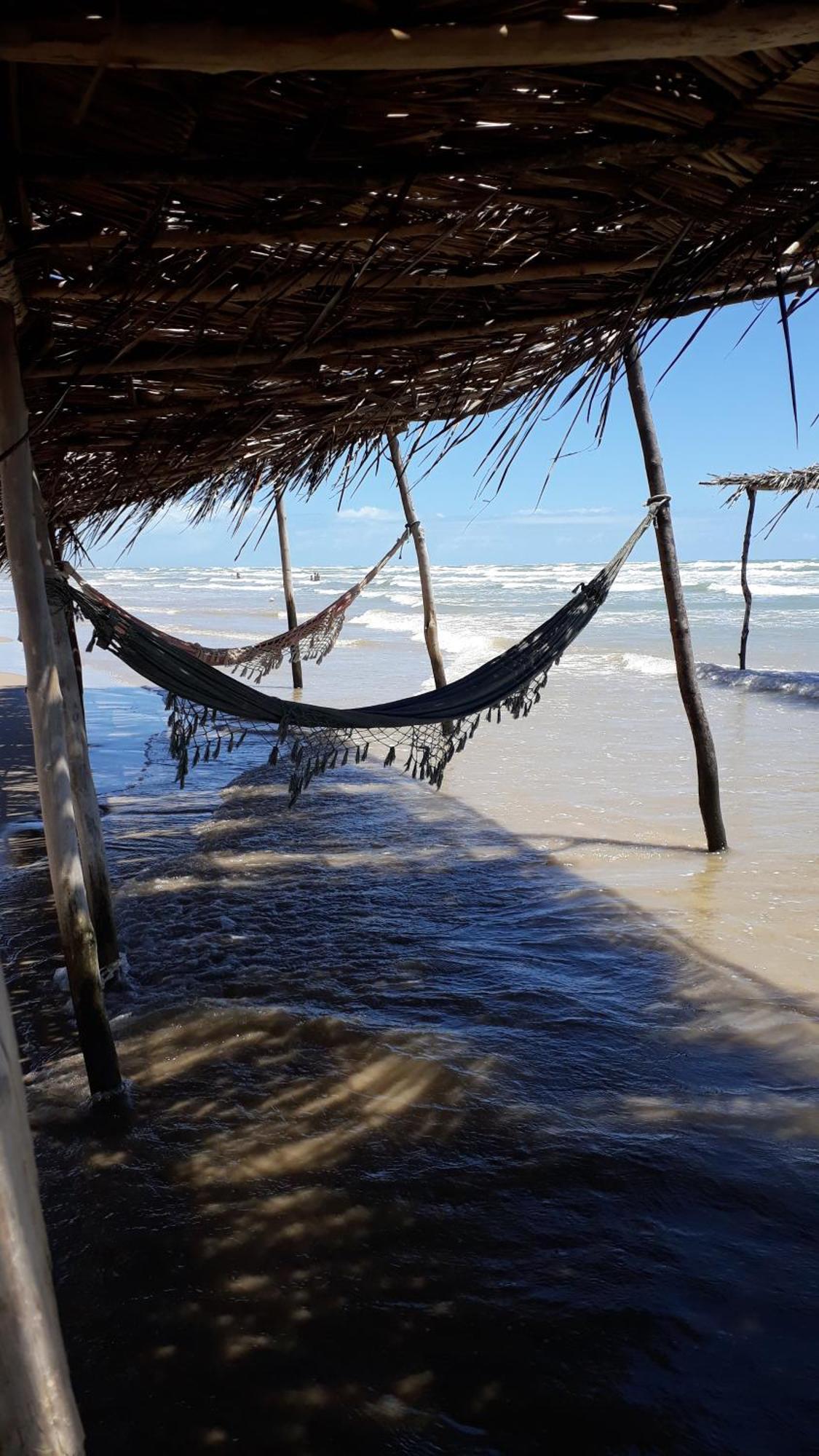 Pousada Grao De Areia Beira Mar Mangue Sêco المظهر الخارجي الصورة
